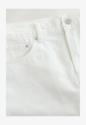 Next, TALL FIT - DENIM MINI SKORT . - A-lijn rok - white