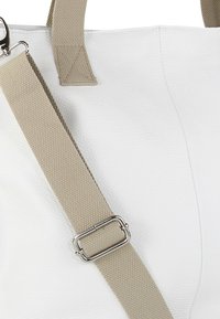 DrachenLeder Shopper - weiß
