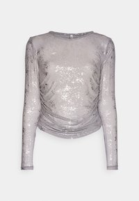 ONLERICA - Bluză cu mânecă lungă - sleet detail/silver foil
