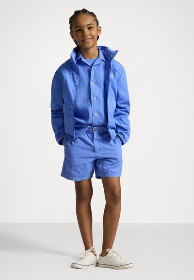 Polo Ralph Lauren PACKABLE WATER REPELLENT HOODED JACKET - Vodotesná bunda - harbor island blue