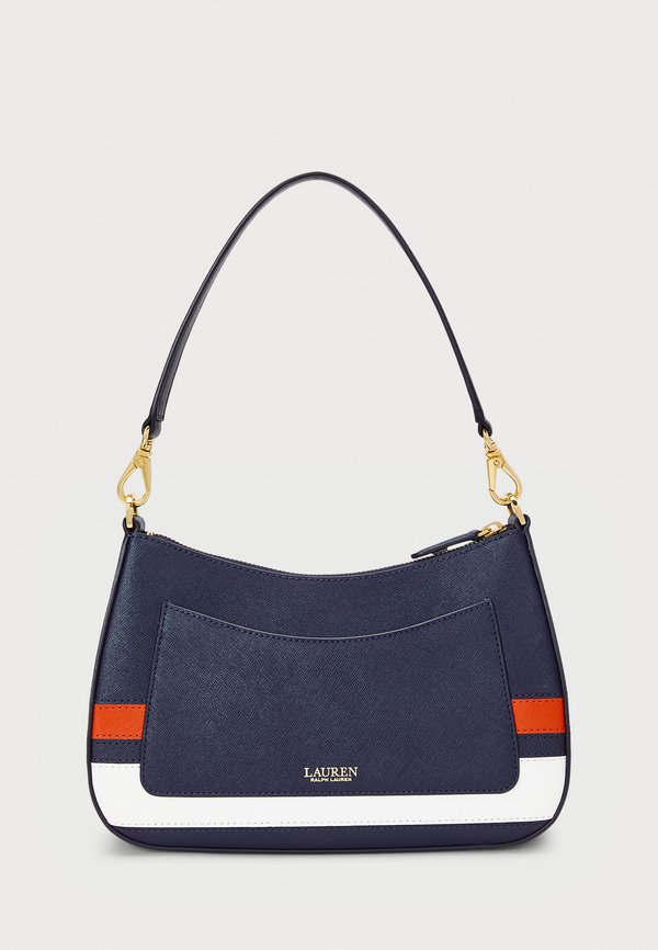 STRIPED LEATHER MEDIUM DANNI BAG - Handbag4