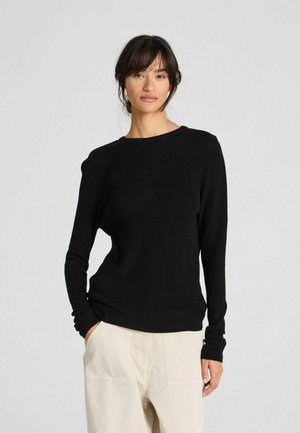 FREJA - Maglione - black