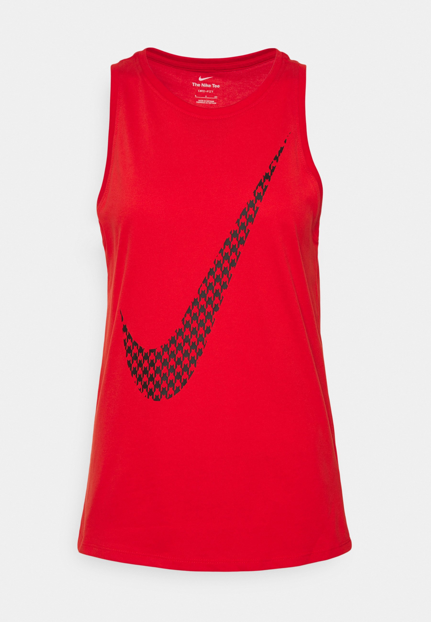 Nike Performance TANK ICON CLASH - Top - chile red/black/Rood - Zalando.nl