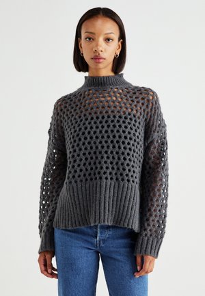 ONLY ONLBILLIE LIFE HIGNECK - Strickpullover - magnet