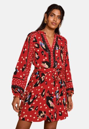 Love & Roses REGULAR FIT  - Dnevna haljina - red animal