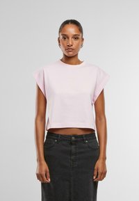Urban Classics Jednoduché tričko - blushedrose