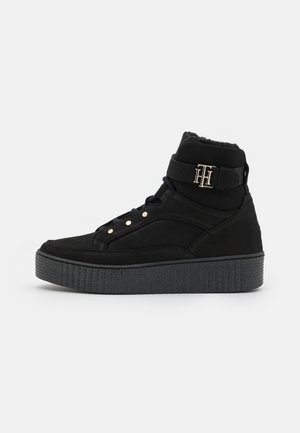 Bottines à plateau - black