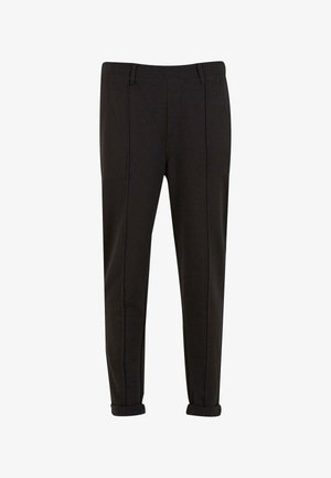 Urban Classics CROPPED INTERLOCK - Tréningruha alsók - black