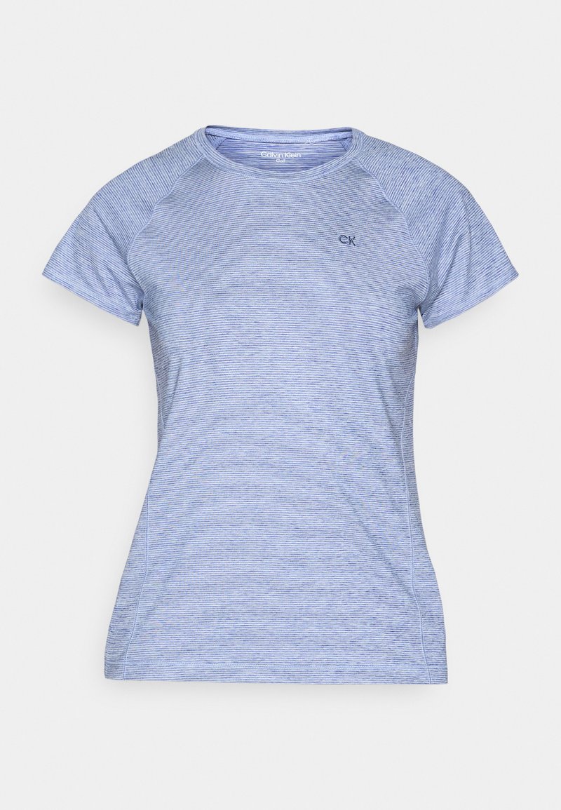 Calvin Klein Golf T-shirt basic blauw Calvin Klein Golf T-shirt basic blauw