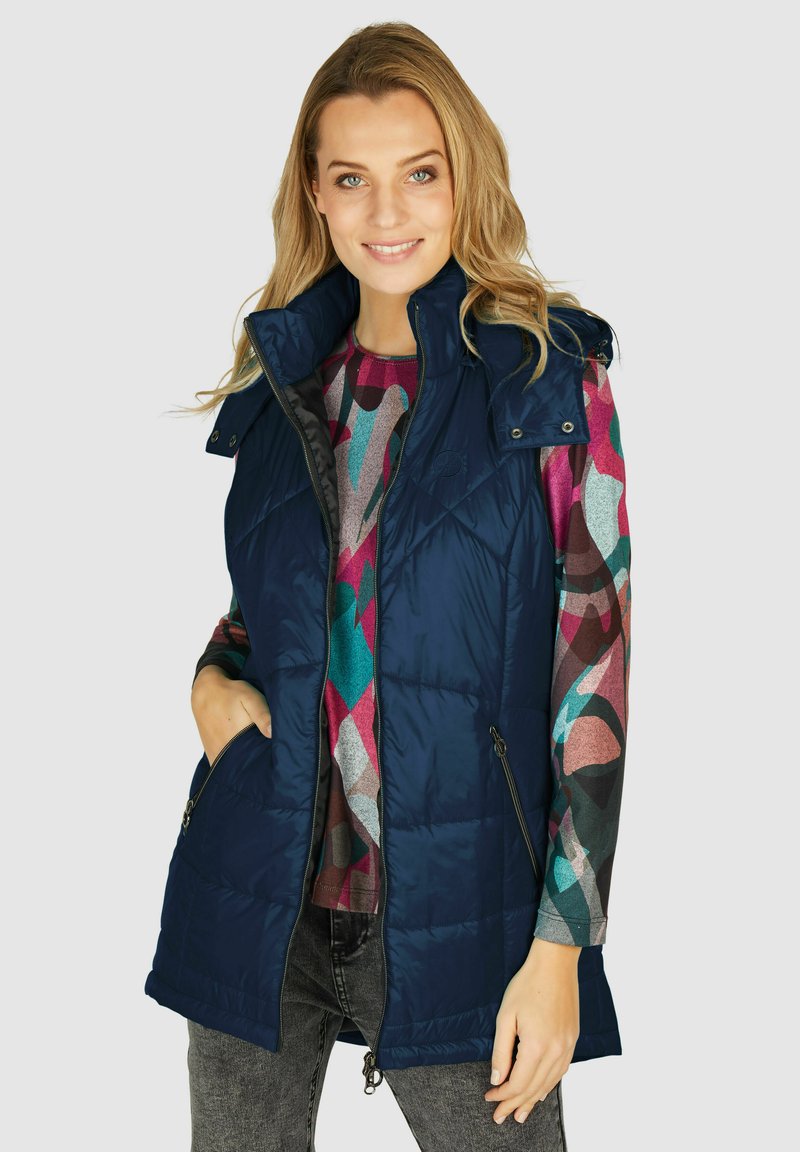 Navigazione MIT ABNEHMBARER - Bodywarmer - dunkelblau