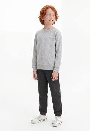 Urban Classics Pantalones deportivos - charcoal
