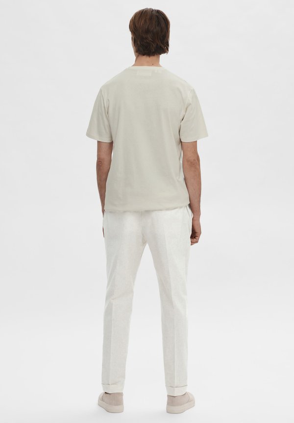 SLHREG-RIPLEY EMB TEE  - Print T-shirt4