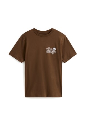 ENTERTAINMENT. - Camiseta estampada - medium brown