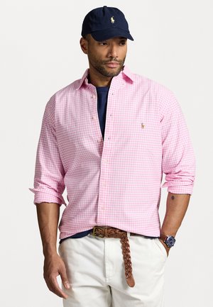 GINGHAM OXFORD SHIRT - Shirt - pink/white