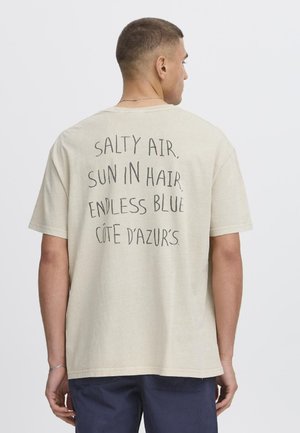 Solid PAVLO - T-shirt imprimé - oatmeal