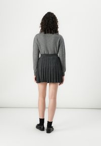 Vero Moda VMMARINA SKATER - Minikjol - dark grey