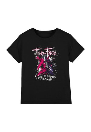 Warner Brothers, BATMAN TWO FACE DOUBLE SIDED TERROR UNISEX - T-Shirt print - black