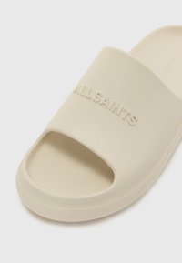 AllSaints DUNE SLIDER - Pool slides - chalk white