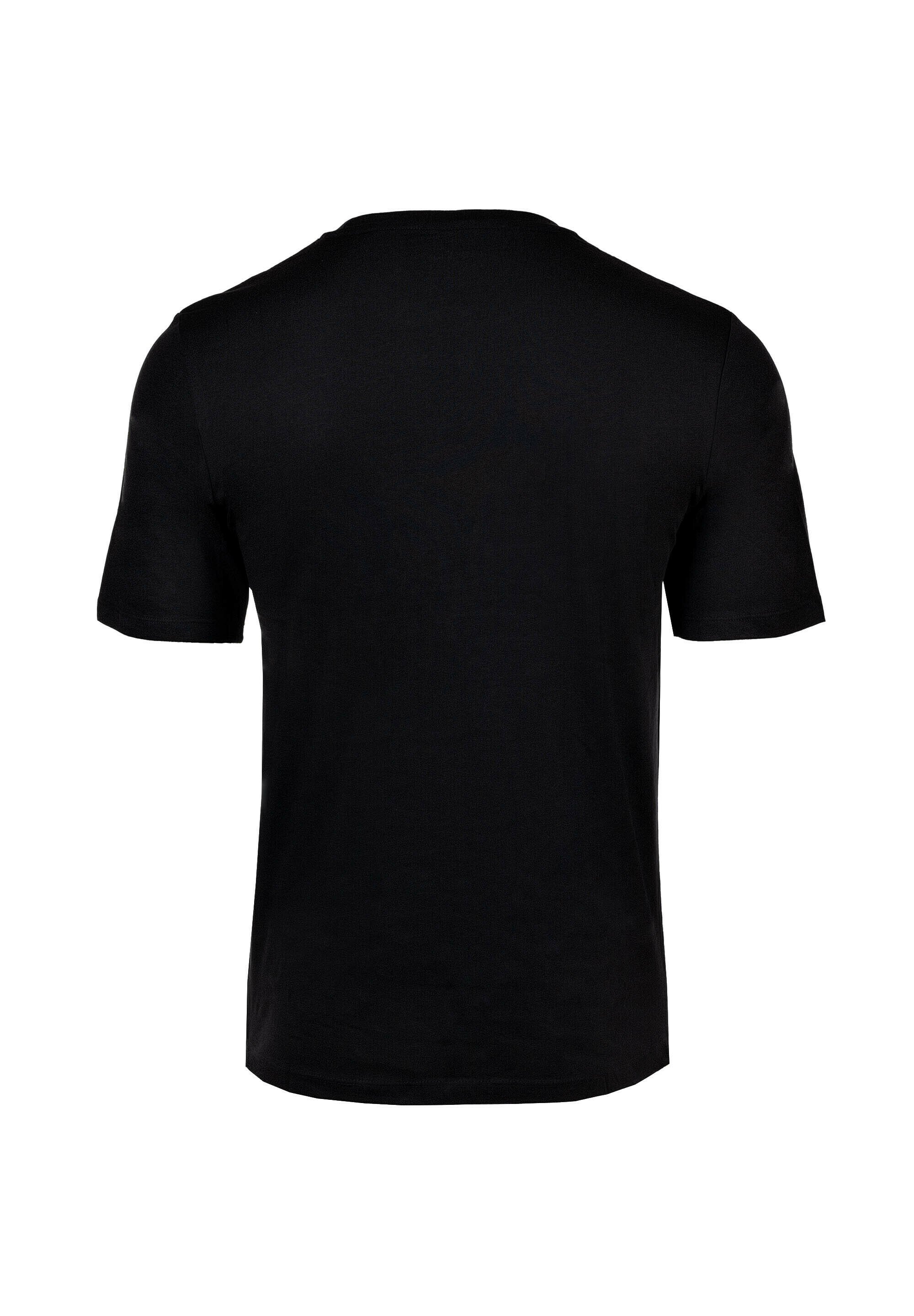 Otto Kern Herren-T-Shirts 5er Pack – V-Ausschnitt, 100% Baumwolle, Regular Fit, Schwarz & Weiß – Gr. XL