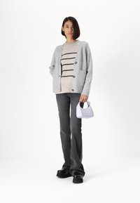 Vero Moda Tall VMFLAWLESS  - Maglione - silver/dark grey