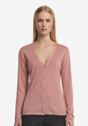 V-NECK - Strickjacke - Pink