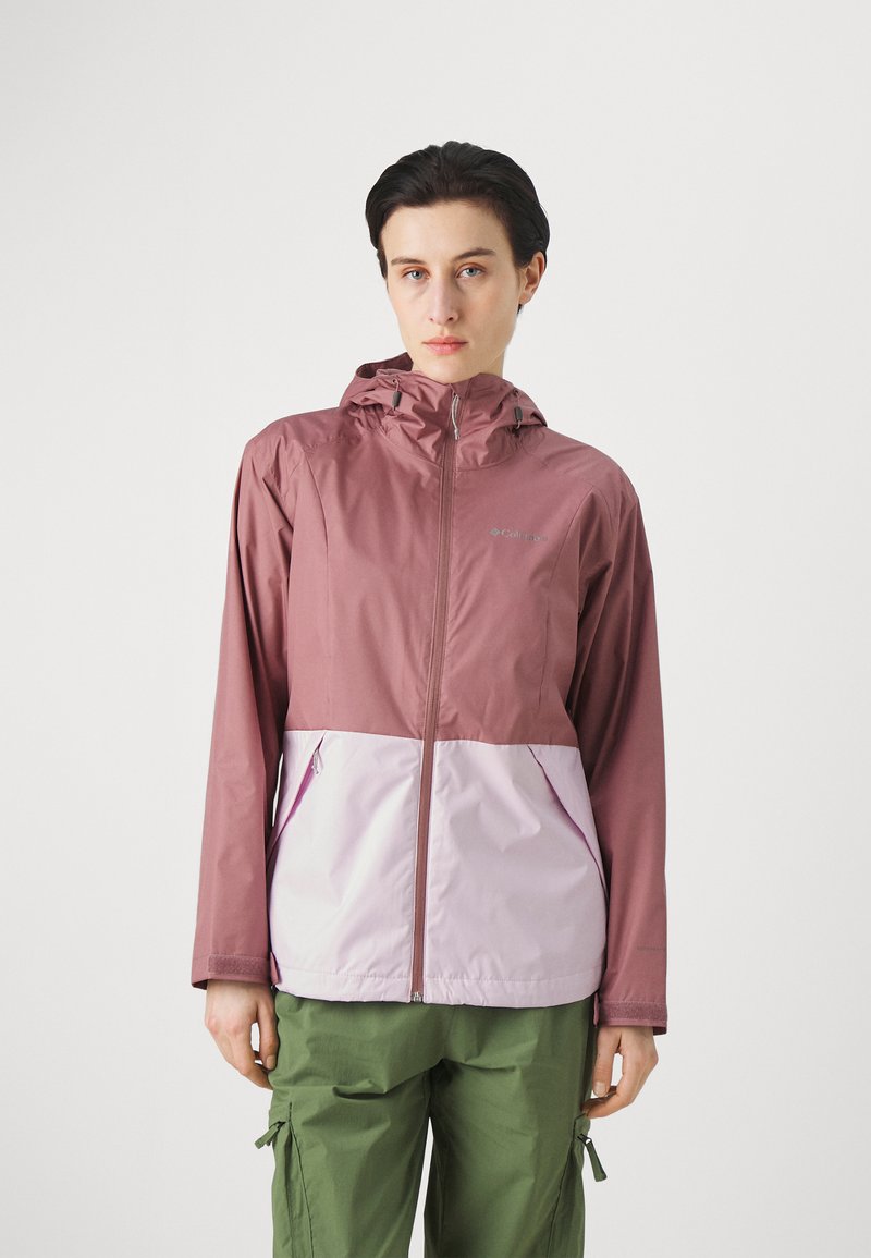 Columbia INNER LIMITS™ JACKET - Regnjacka - fig/pink dawn