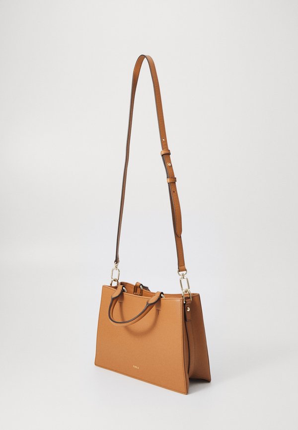 NUVOLA TOTE - Handbag - cognac3