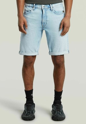 MOSA - Jeansshort - sun faded powder blue