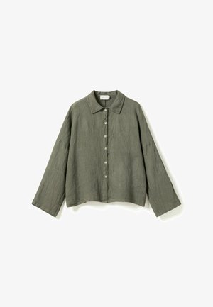 Noella, LEANORA SHIRT - Camicia - green leaf