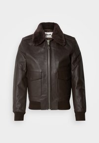 FLY 2-IN-1 - Blusão aviador - brown