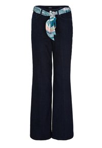 s.Oliver BLACK LABEL Vaqueros a campana - dark blue