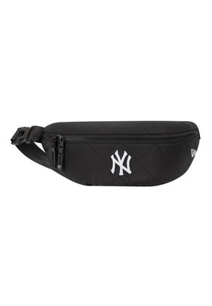QUILTED WAIST BAG - Sac banane - black