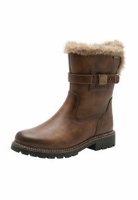 Tamaris Snowboot/Winterstiefel - cognac