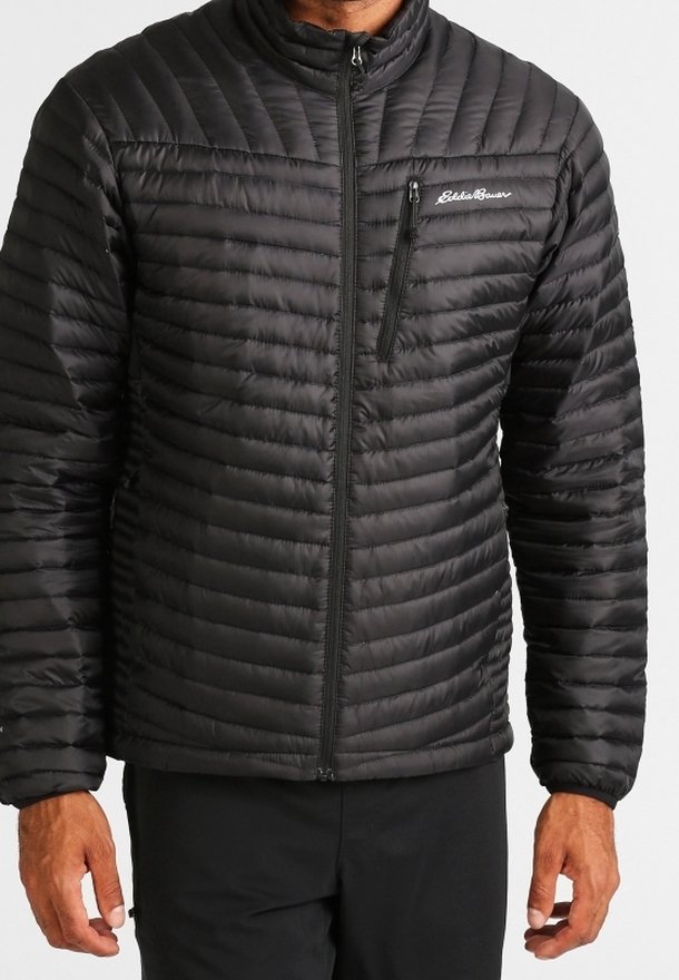 ジャケット・アウター Eddie Bauer  down jacket black Eddie Bauer Down jacket - black - (Pre-owned) - Zalando.ie