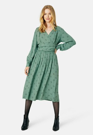 MOANN - Nappali ruha - print green