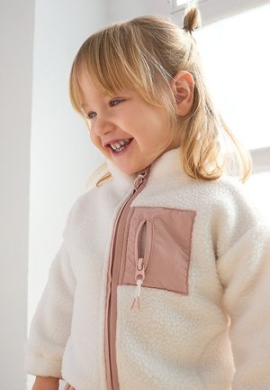 Blue Seven Fleecová bunda - weiss