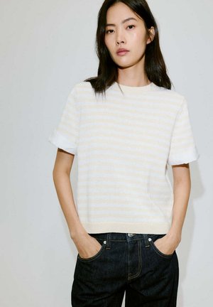 Mango ADULT - Camiseta estampada - white
