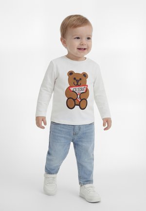 Guess CORE  - Bluză cu mânecă lungă - true white