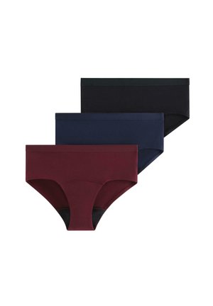 Female Engineering 3 PACK  - Slip - dark dusty red