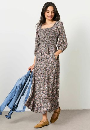 FatFace, REGULAR FIT - MIDI DRESS - Hverdagskjole - navy meadow