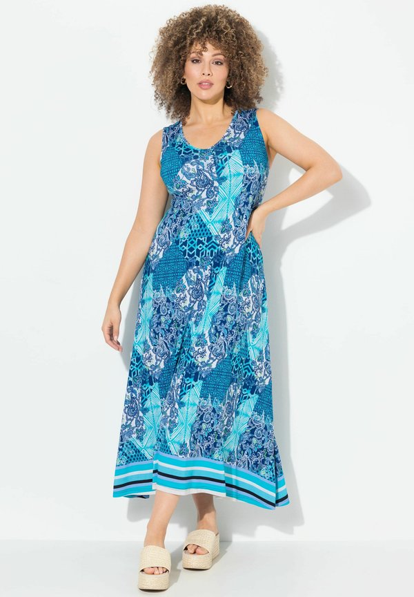 Maxikleid - deep aqua