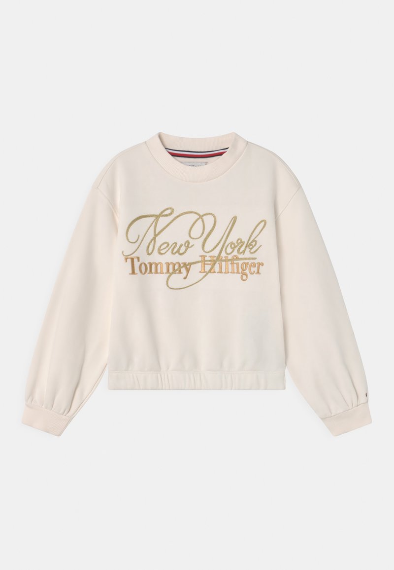 Tommy hilfiger script logo sweater Clearance