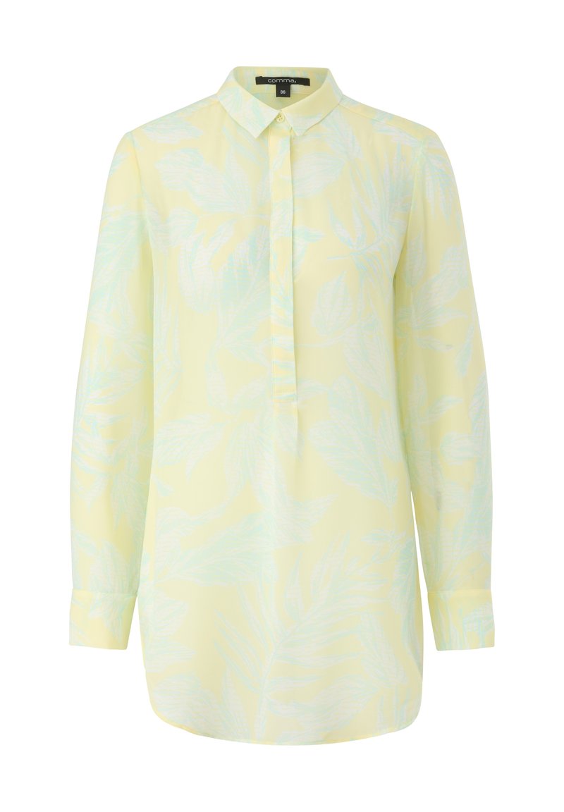 comma Blouse lichtgeel