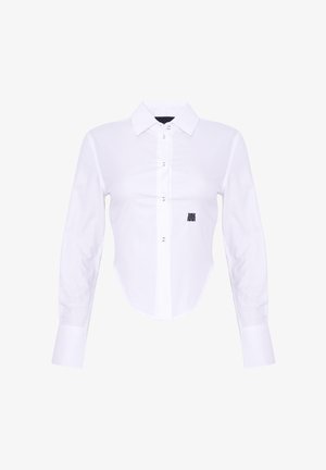 WRSTBHVR, WRSTBHVR SHIRT (BLUSE HEMD) QUINN SHIRT - Πουκαμίσα με κουμπιά - bright white