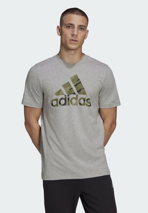 ESSENTIALS - Print T-shirt - grey