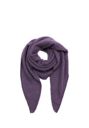 DREIECK COZY OBERFLÄCHE - Scarf - lila