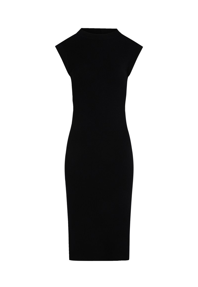 Robe Fourreau Noire Dentelle Design Lab - Taille M, Superposée, Neuve Avec étiquette
