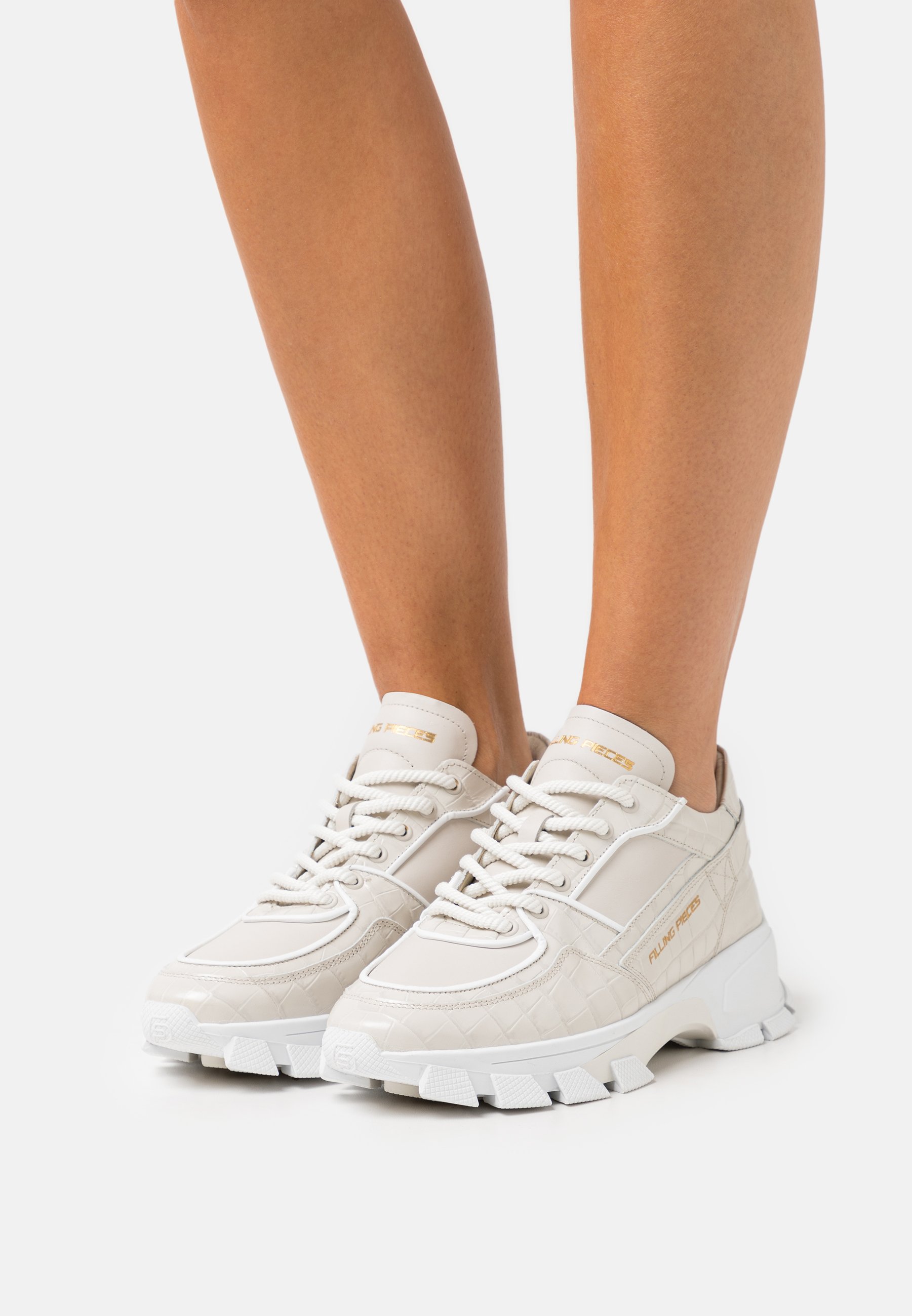 Filling Pieces KYOTO RADAR CROC - Sneakers laag - offwhite/crème -  Zalando.be