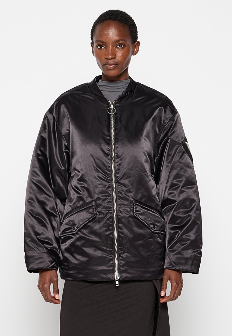 STAND STUDIO Bomberjacks zwart