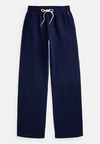 DRAWSTRING FLEECE WIDE-LEG SWEATPANT - Παντελόνι φόρμας - cruise navy